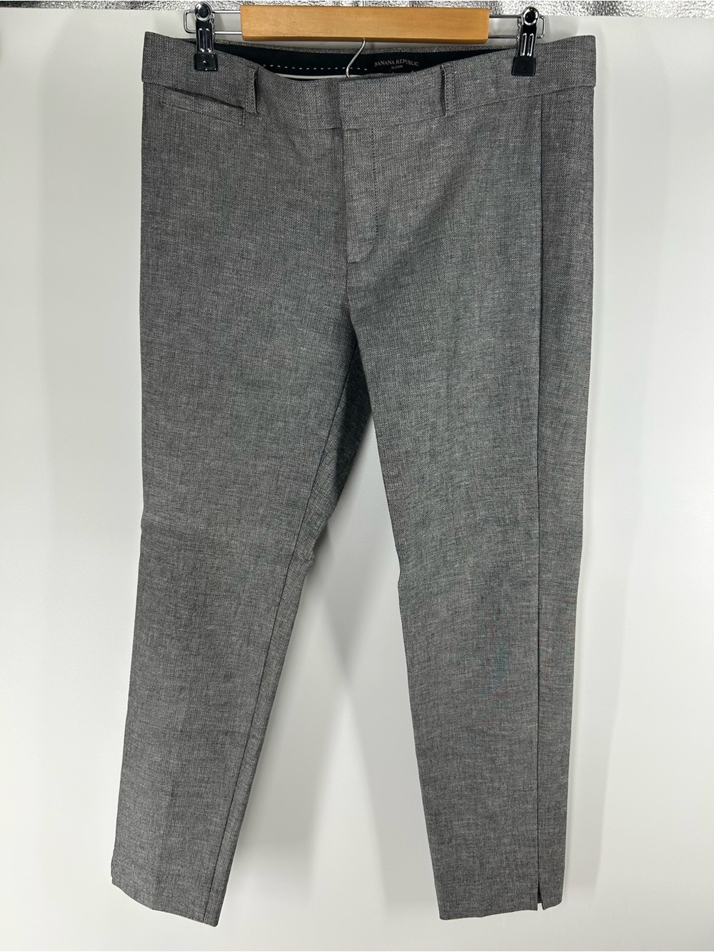 Banana Republic Gray Dress Pants — Slim Tailored Fit